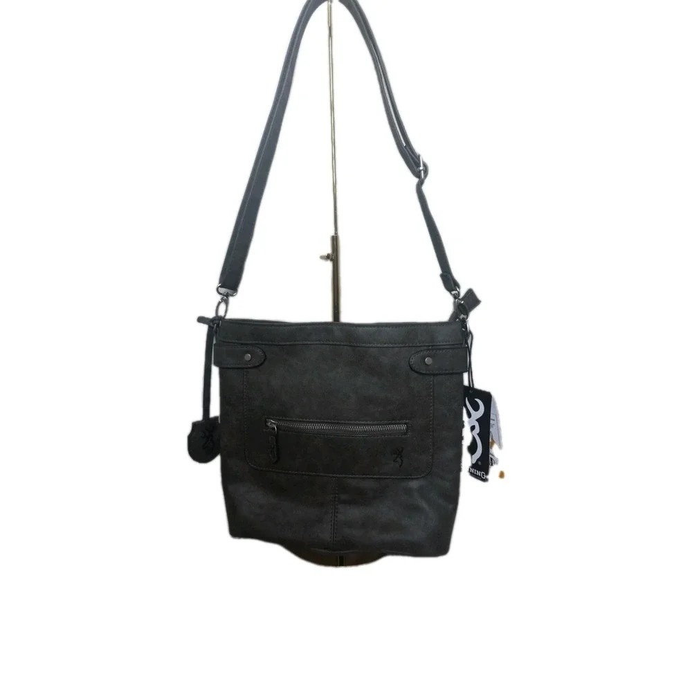 Browning Catrina CCW NWT charcoal grey crossbody purse